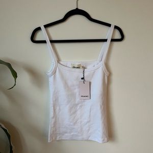 NWT FRANC Cami Tank - White